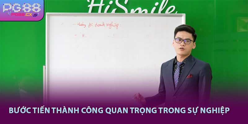 Bước tiến thành công quan trọng trong sự nghiệp Nguyễn Quốc Hoàng